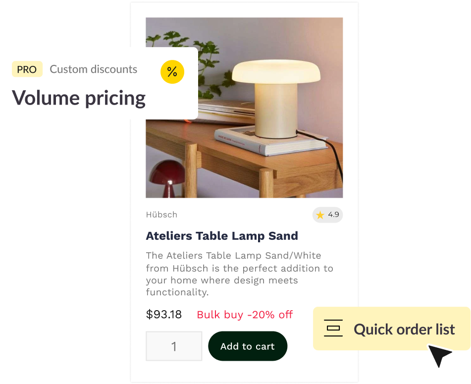 Hybrid B2B/B2C commerce